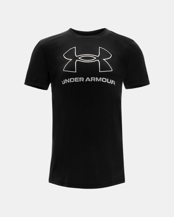 Women's UA Velocity Gradient T-Shirt in Black image number 4